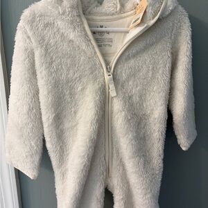 Primary Cream Fleece Kids One Piece